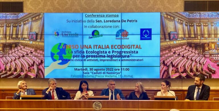 Energia, Pecoraro Scanio “La transizione ecodigital è l’unica soluzione”