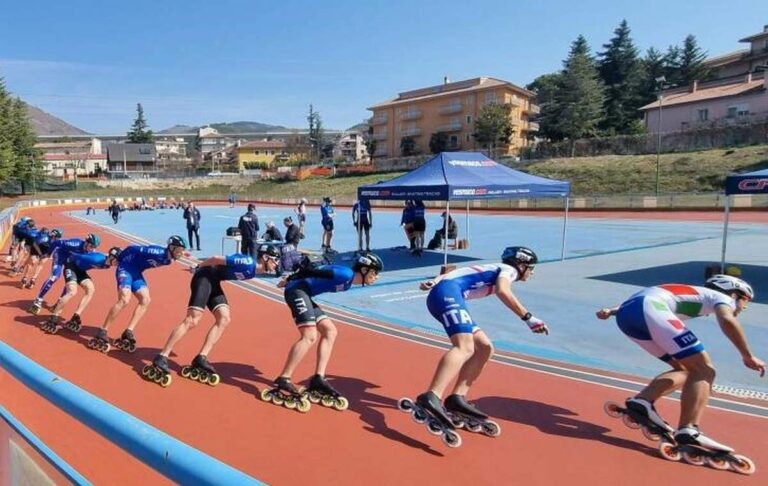 Tutto pronto a L’Aquila per Europei pattinaggio corsa 2022