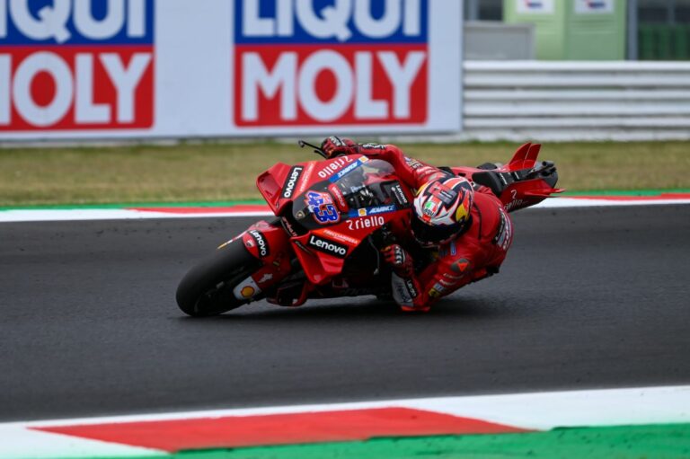 Pole Miller e prima fila tutta Ducati a Misano