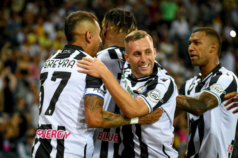Serata magica per l’Udinese, Roma travolta 4-0