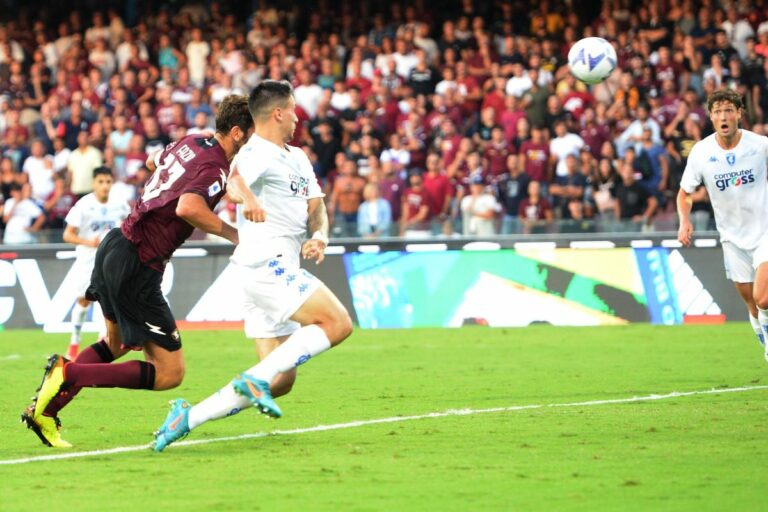 E’ pari all'”Arechi”, Salernitana-Empoli finisce 2-2