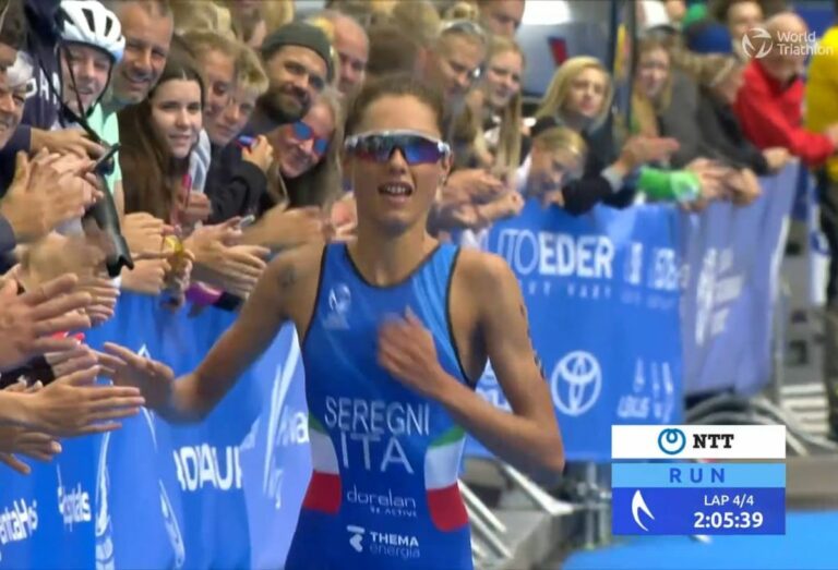 World Triathlon Cup, 2° posto per Seregni in Repubblica Ceca