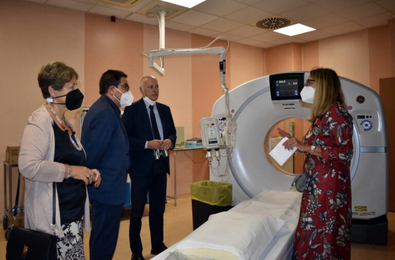 D’Amato inaugura Tac volumetrica al San Giovanni Addolorata