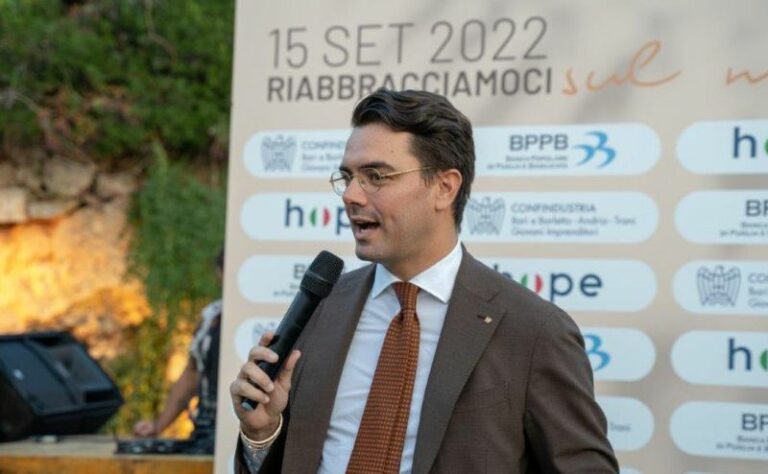 Bari, Notarangelo guiderà i Giovani Imprenditori fino al 2024