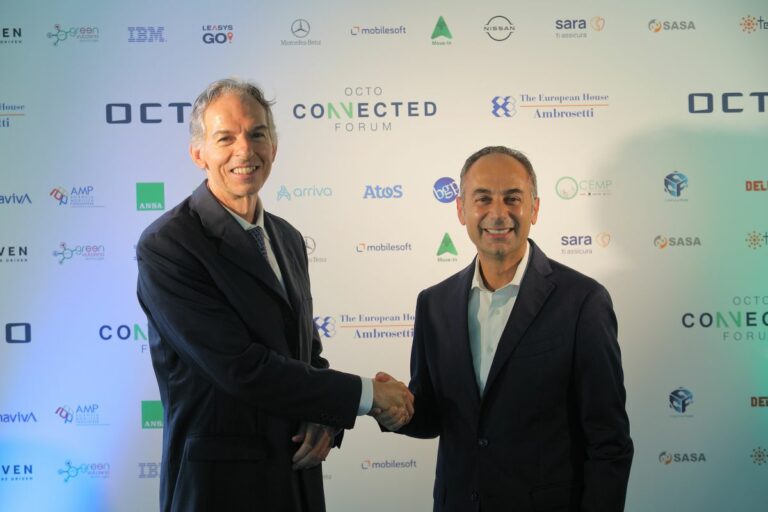 Con Nissan Italia e Octo vetture di cortesia intelligenti e connesse
