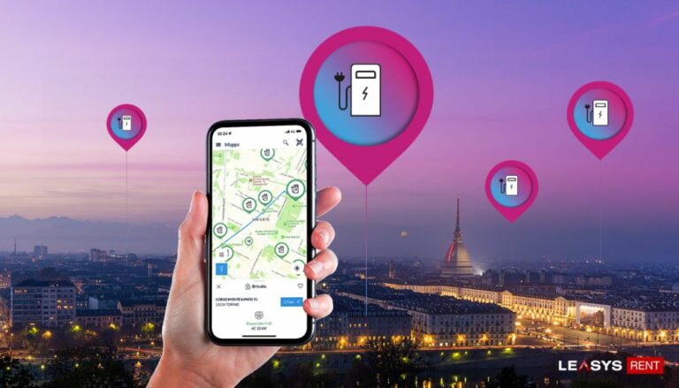 Leasys Rent, arriva a Torino l’app Drivalia Recharge