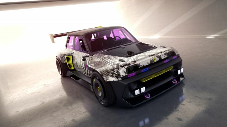 Renault presenta la showcar R5 Turbo 3E, nata per il drifting