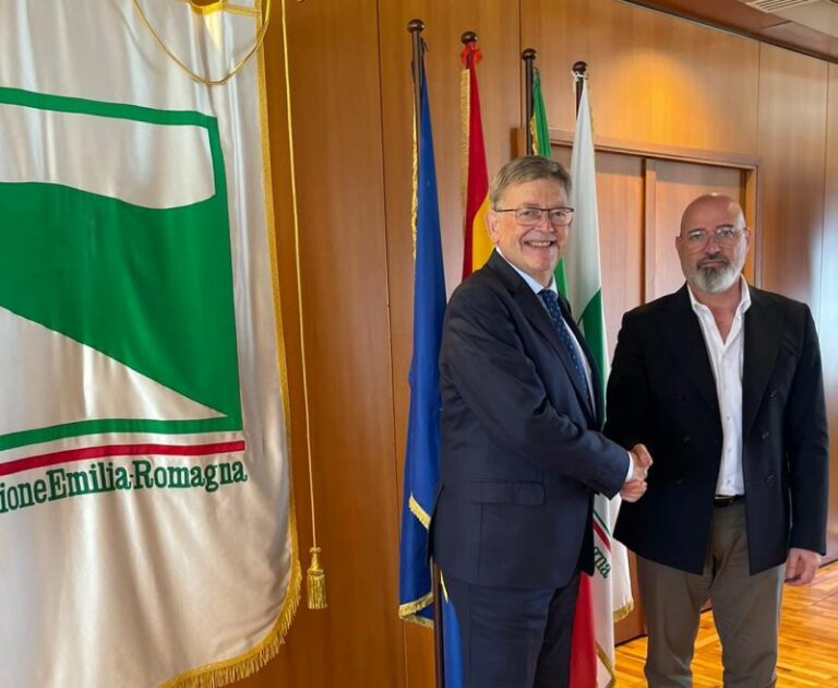 Bonaccini riceve a Bologna il presidente della Comunità Valenciana