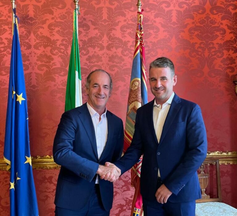 Il presidente Zaia riceve Marco Zennaro, a lungo incarcerato in Sudan