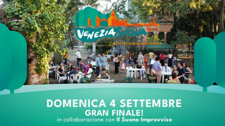 Venezia Suona, domani gran finale del festival con no-stop arte e musica