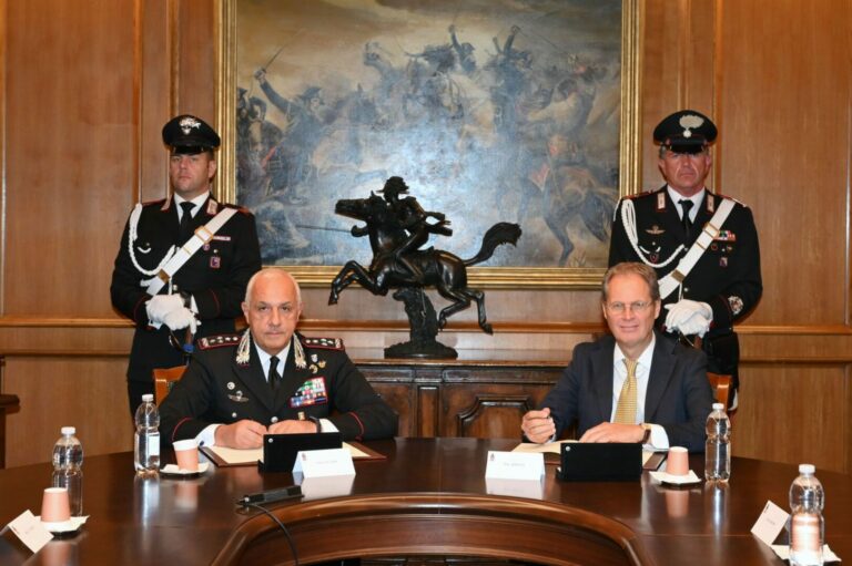 I Carabinieri e l’Ordine dei Giornalisti firmano un protocollo d’intesa