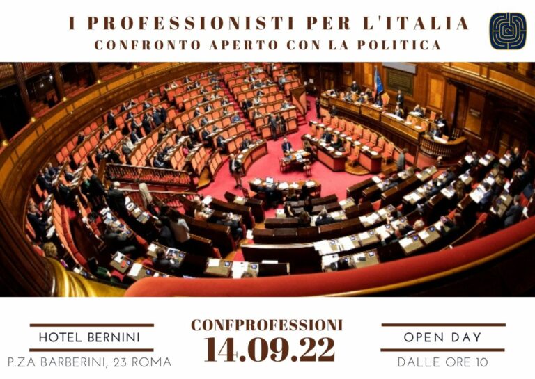 Elezioni, Confprofessioni apre il confronto con la politica