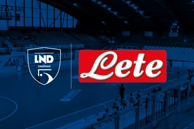 Lete sarà ancora l’acqua ufficiale del futsal italiano