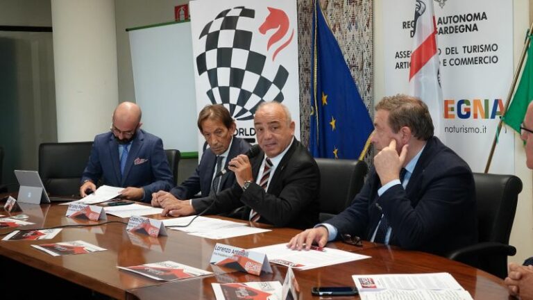Mondiale juniores di scacchi in Sardegna, Chessa “Cartellone di grandi eventi”
