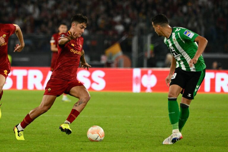 Roma ribaltata in Europa League, all’Olimpico la spunta il Betis