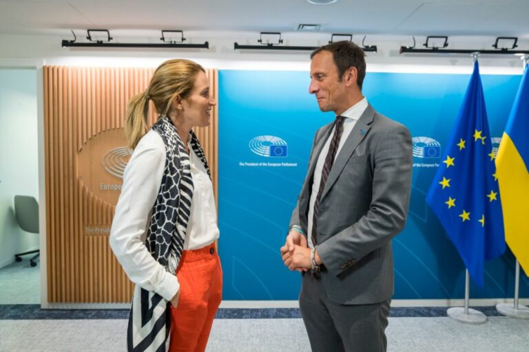 Fedriga invita il presidente del parlamento UE Metsola a GO!2025