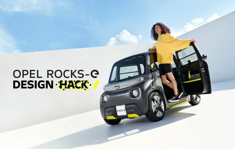 Opel invita i giovani designer a creare un’originale Rocks-e concept