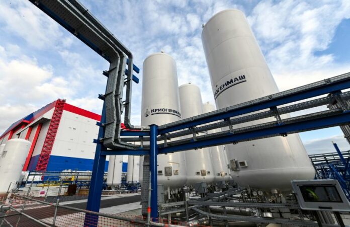 Russia: Novatek's LNG Construction Center in Murmansk Region, Russia