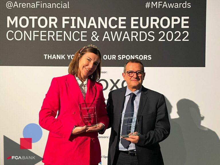 Fca Bank riceve due premi ai Motor Finance Europe Awards