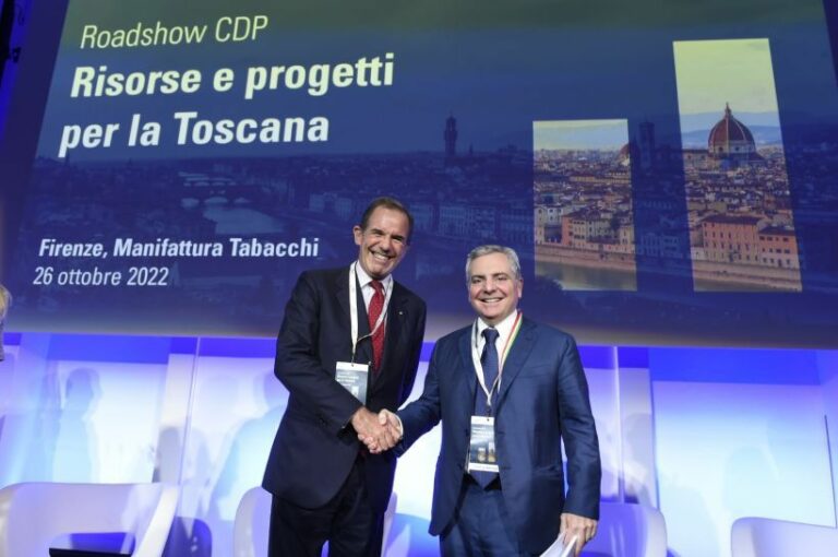 Cdp, arriva a Firenze il roadshow per il territorio