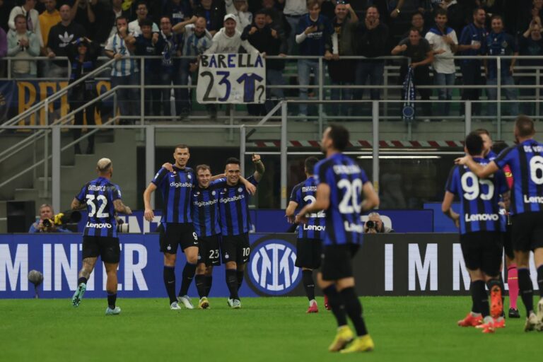 L’Inter continua a vincere: 3-0 contro la Sampdoria