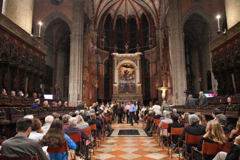 Nella basilica dei Frari restaurata la pala dell’Assunta