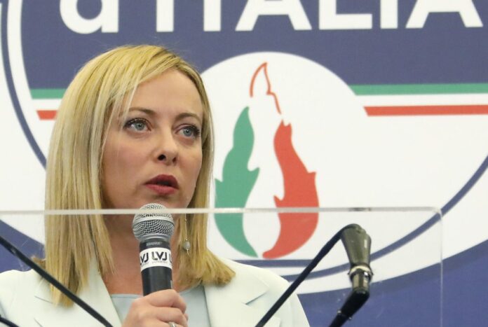 Roma, Dichiarazioni del Presidente di Fratelli d'Italia Giorgia Meloni