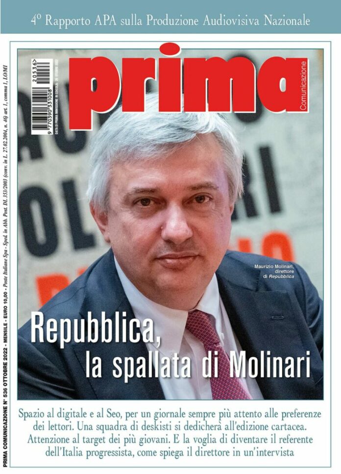 Copertina PRIMA 536 ottobre 2022
