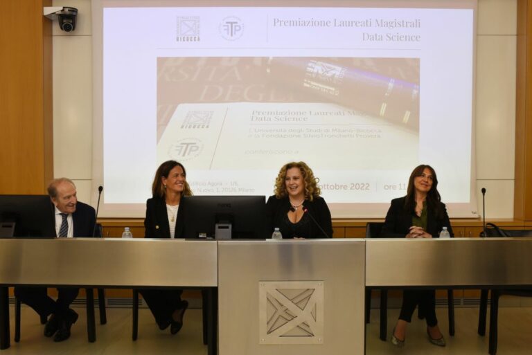 Fondazione Tronchetti Provera premia studenti Data Science meritevoli
