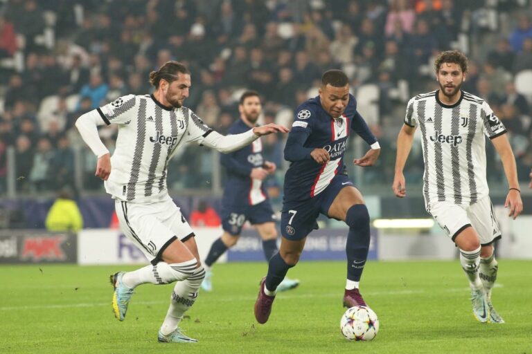 Juve battuta dal Psg ma si qualifica per l’Europa League