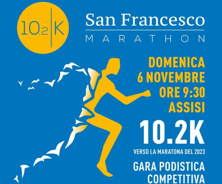 Athletica Vaticana ad Assisi per la San Francesco Marathon
