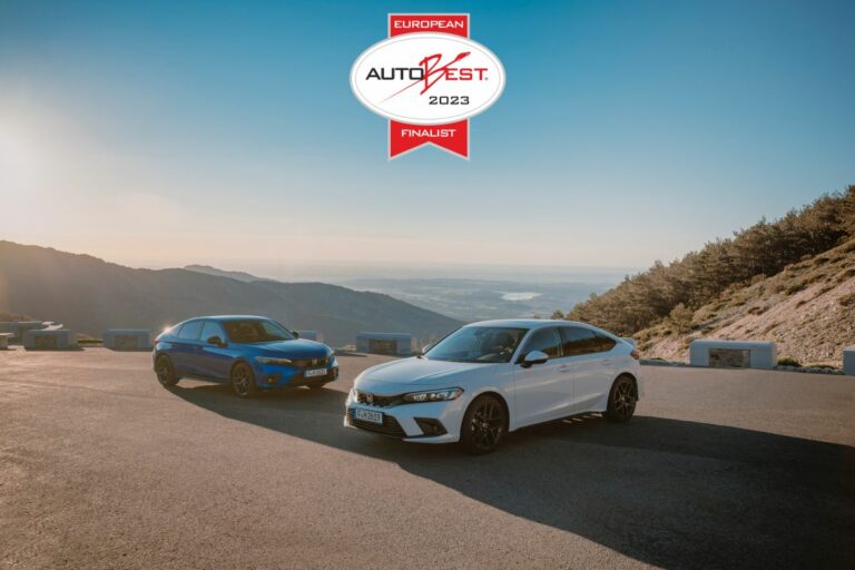 La nuova Honda Civic e:HEV tra le sei finaliste di Autobest 2023