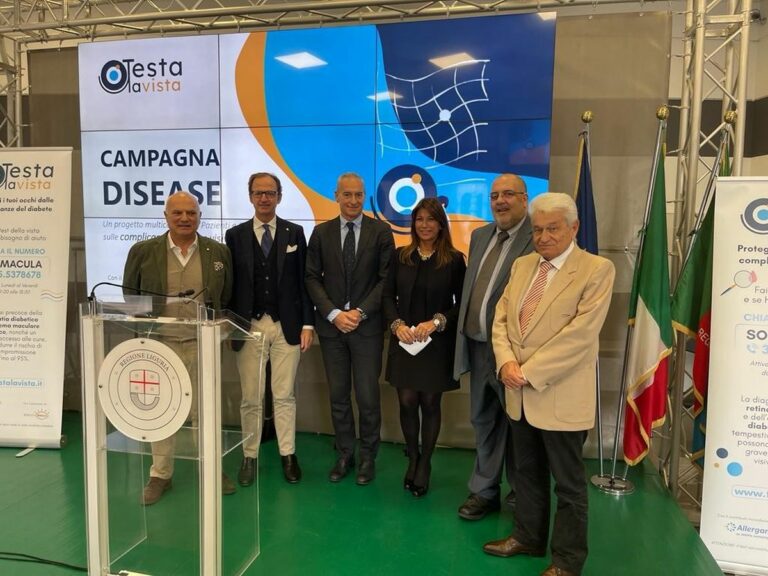 Liguria, prosegue campagna sensibilizzazione contro malattie retina