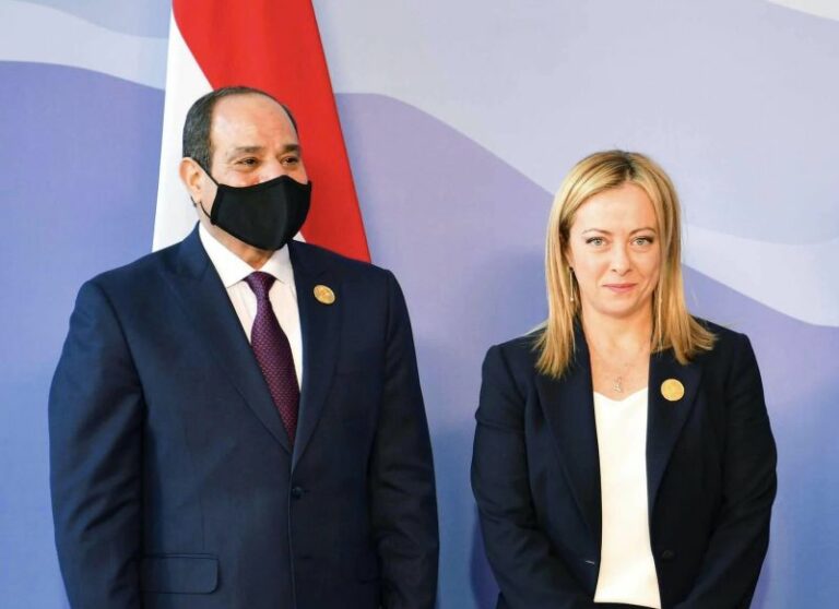 Egitto, Meloni ad al Sisi “Forte attenzione sui casi Regeni e Zaki”