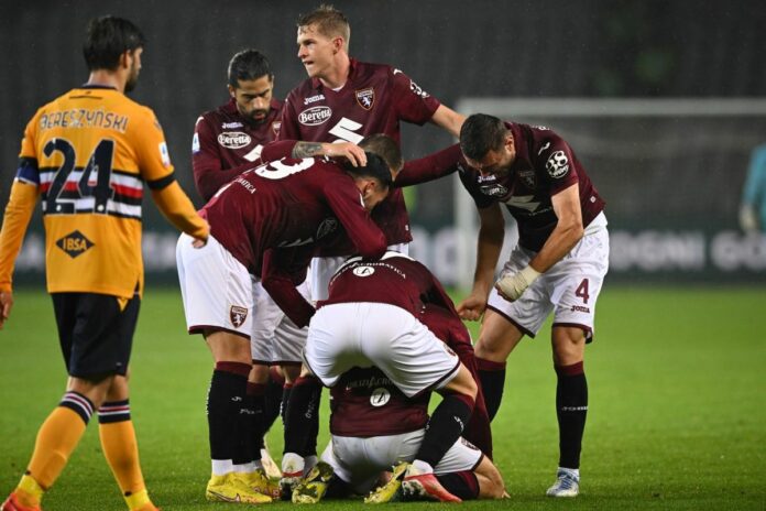 Torino-Sampdoria serie A