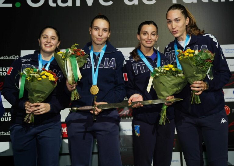 In Coppa del Mondo successo delle spadiste azzurre a Tallinn