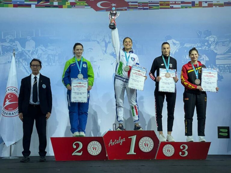 Pantaleo si conferma campionessa europea di kickboxing