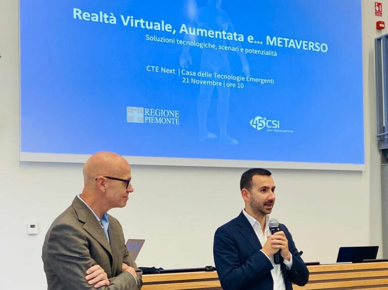Torino, Open day nel metaverso alla Casa delle Tecnologie Emergenti