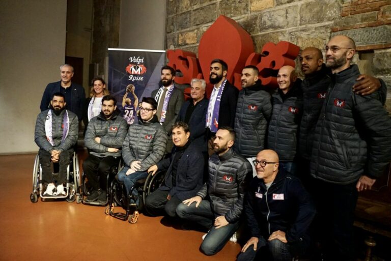 Basket in carrozzina, secondo anno in A per Volpi Rosse Menarini