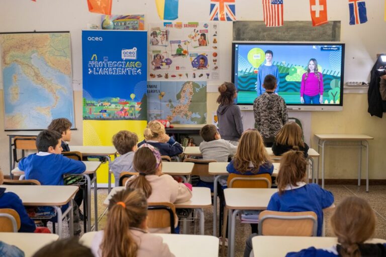 Roma, al via il progetto “Acea Scuola. Proteggiamo l’ambiente”