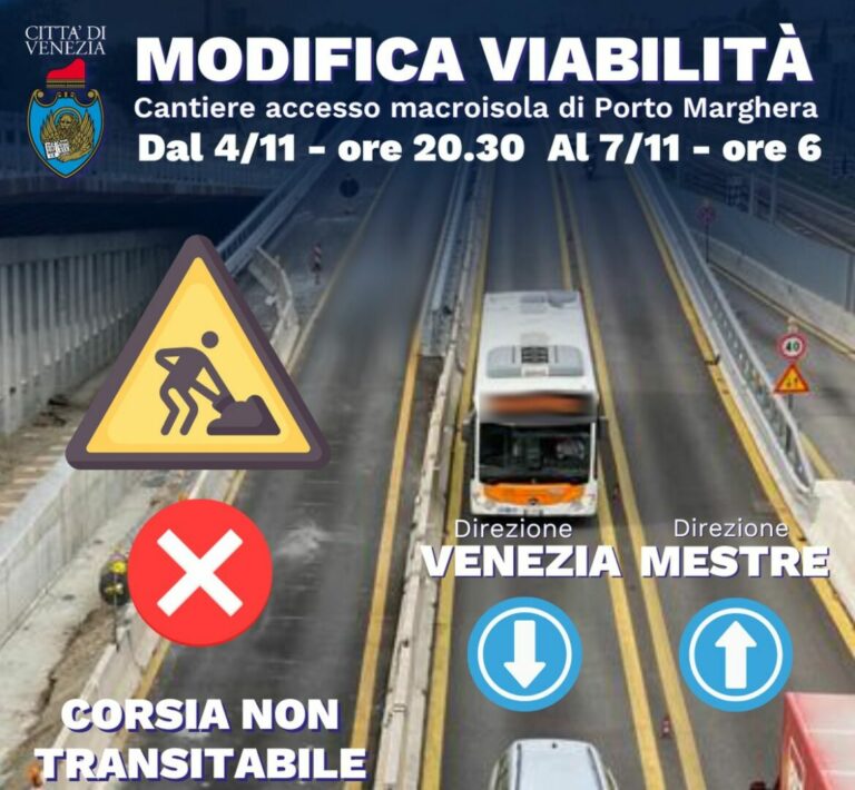 Modifiche alla circolazione sulla SR 11 al di sopra del nuovo viadotto