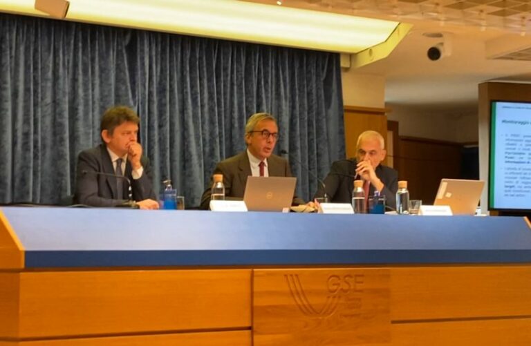 Gse, dal 2005 contrazione dei consumi nazionali di energia