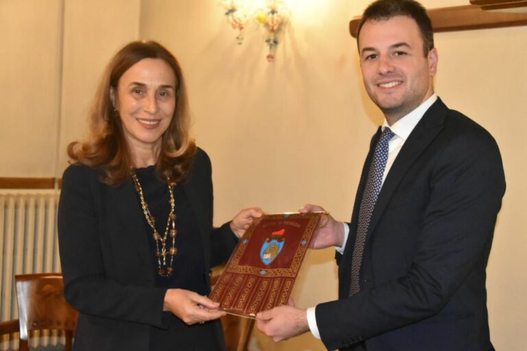 L’assessore Venturini ha ricevuto l’ambasciatrice della Macedonia del Nord