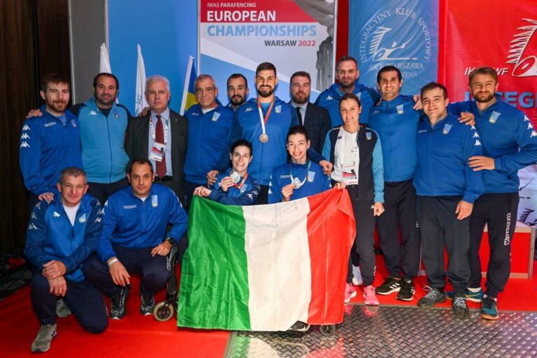 Sale a 13 il bottino delle medaglie azzurre a Varsavia