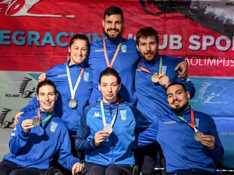 Italscherma via da Varsavia con un bottino di 15 medaglie