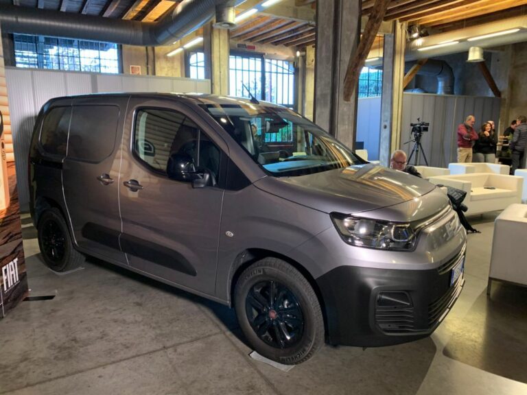 Fiat E-Doblò, 100% elettrica per il tempo libero e il lavoro