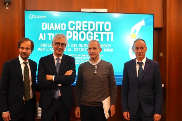 Credito alle imprese, in arrivo 70 mln dalla Regione Lazio