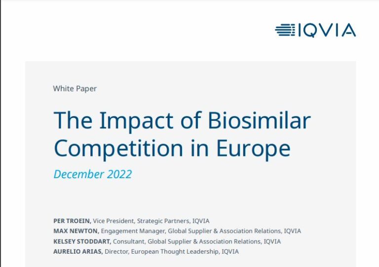 Dai farmaci biosimilari 30 mld di risparmi da reinvestire in sanità