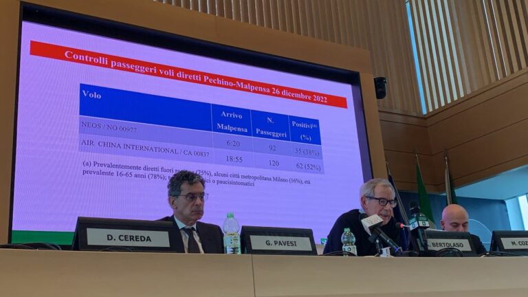 Covid, Bertolaso “Un passeggero dalla Cina su due positivo”