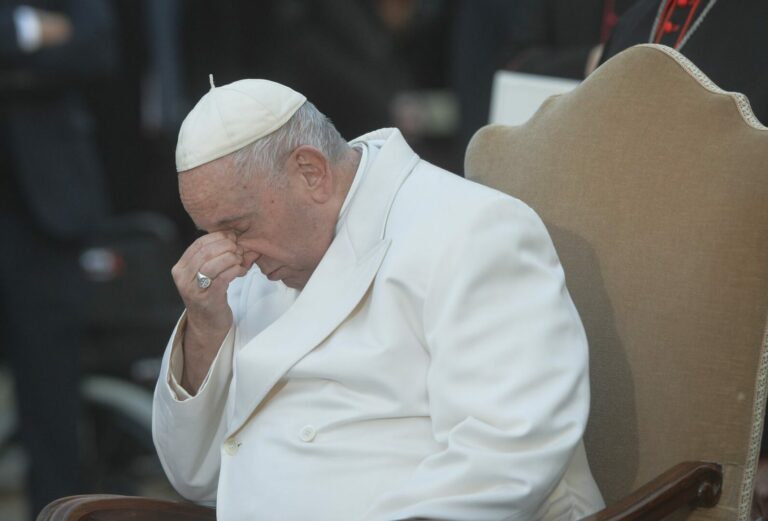 Papa Francesco “Sulla guerra vinca la pace”